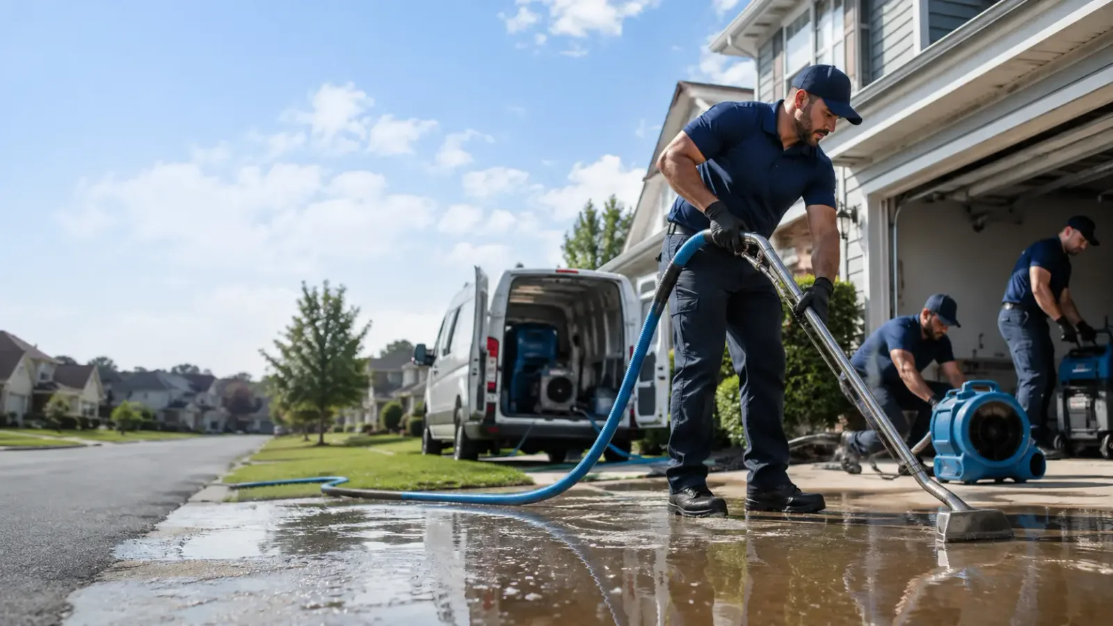 Flood Damage Restoration in Heavener, OK